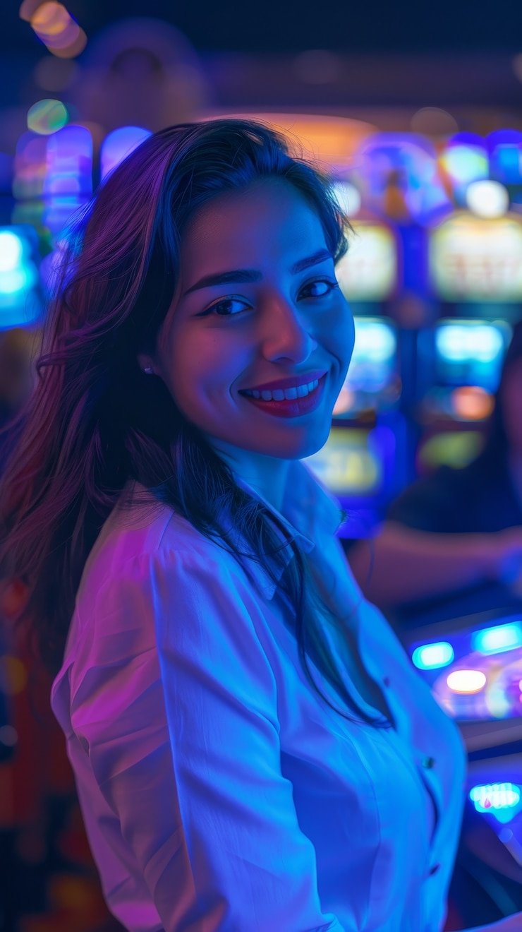 Bikini Paradise payout table showing symbol values and bonus features